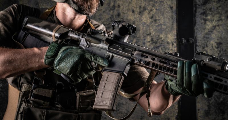 Mechanix FastFit rukavice antistatičke, maslinasto zelene