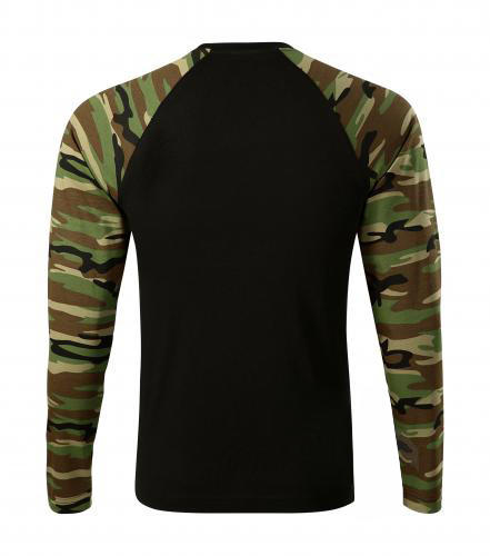 Malfini Camouflage majica 160g/m2, brown
