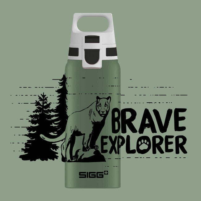 SIGG WMB One aluminijska boca za piće, Brave Mountain Lion, 0,6 l