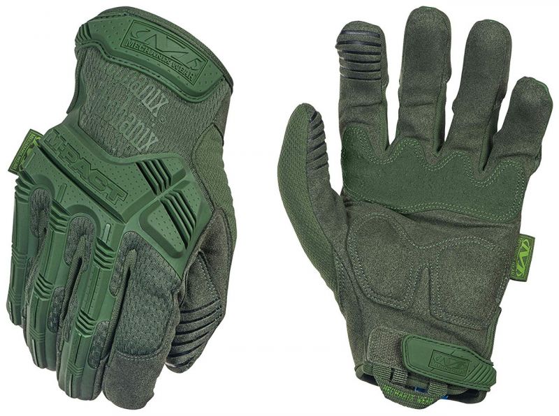Mechanix M-Pact protuudarne rukavice, maslinasto zelene