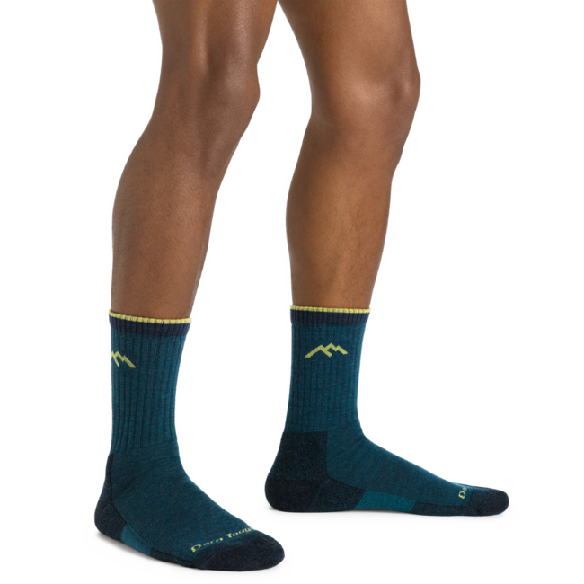Darn Tough Hiker Micro Crew Midweight planinarske čarape s amortizacijom, Dark Teal