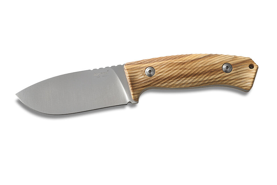 Lionsteel M3 UL lovački bodež s ručkom od maslinovog drva