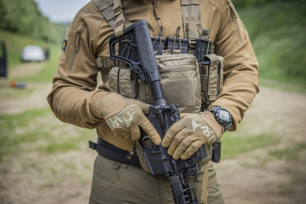 Helikon-Tex Range Tactical rukavice, crne / Shadow Grey