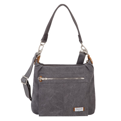 Travelon Heritage Hobo torba protiv krađe, siva