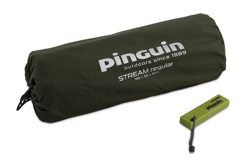 Pinguin Stream Regular podloga za spavanje, khaki