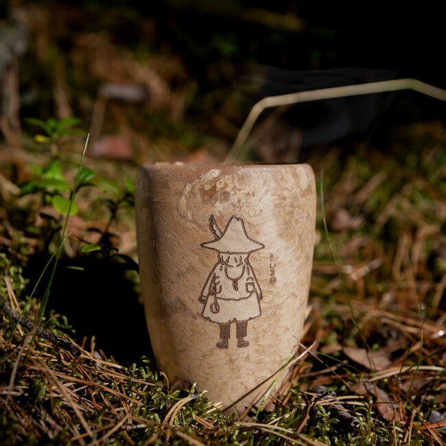 KUPILKA Snufkin 30 dječja visoka čaša, smeđa