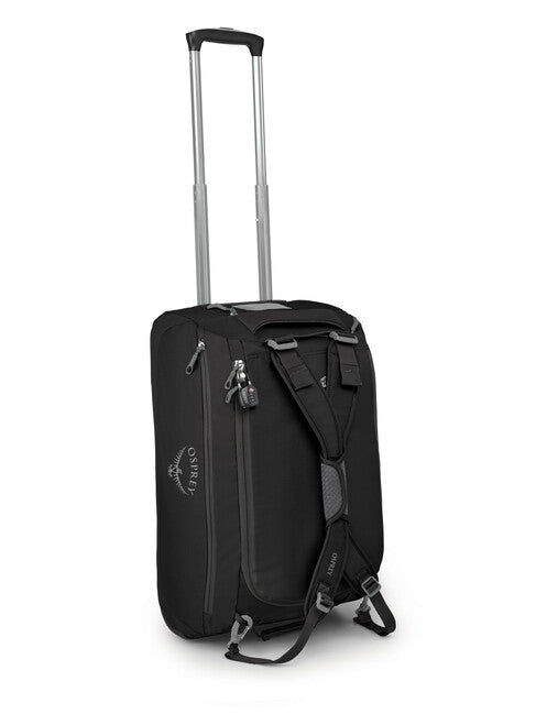 OSPREY DAYLITE CARRY-ON WHLD DUFFEL 40 putna torba na kotačima, crna