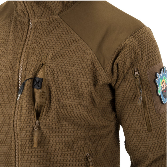 Helikon-Tex Alpha Hoodie flis jakna, Coyote