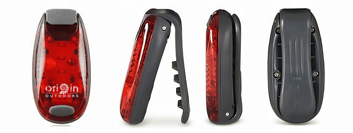 Origin Outdoors LED Clip Light, crvena, 2 kom
