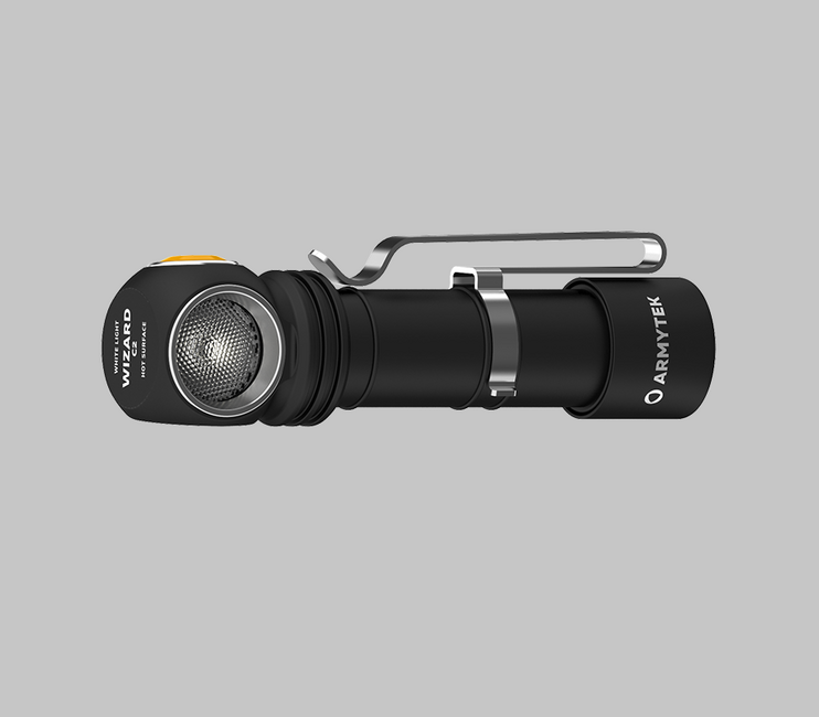 ArmyTek Wizard C2 Magnet naglavna svjetiljka LED s magnetskim držačem napajanje iz akumulatora 1200 lm 4800 h 64 g, White