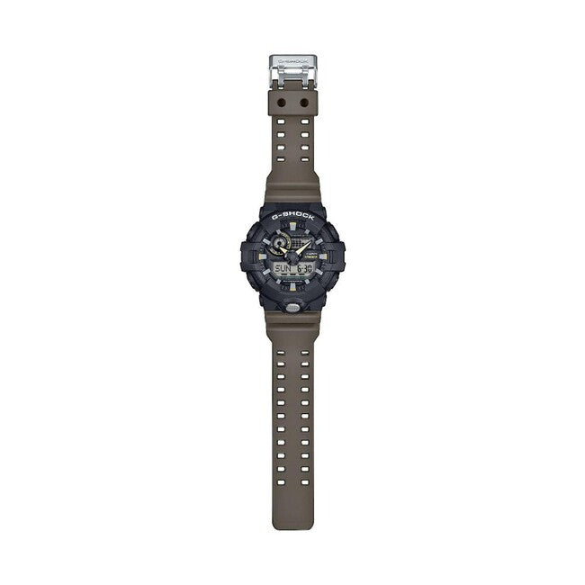 Casio G-Shock GA-710TU-1A3ER sat, crni/smeđi