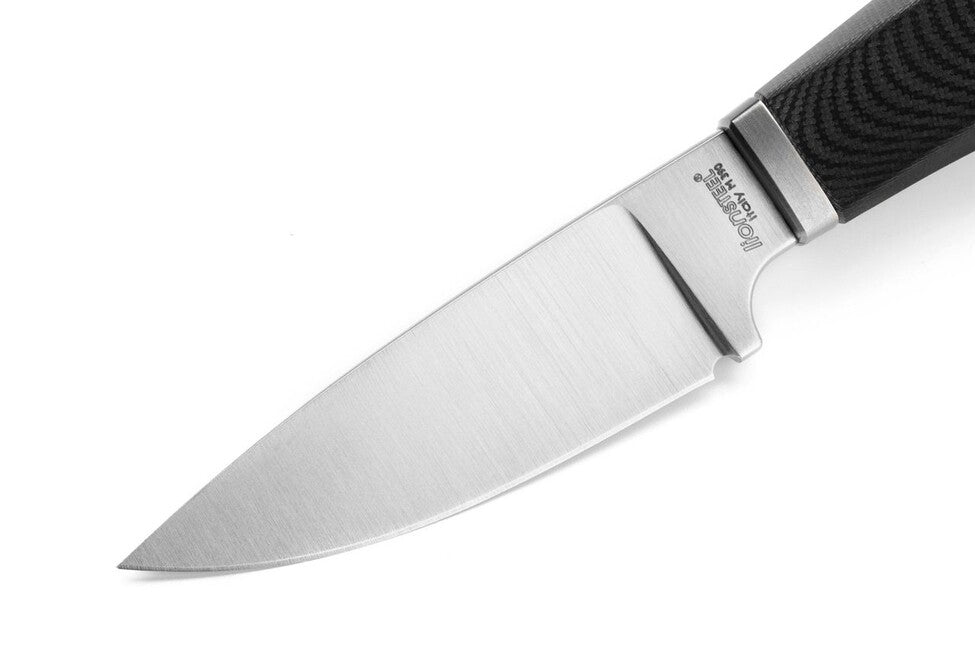 Lionsteel WILLY WL1 nož s fiksnom oštricom s ručkom od crnog G10 GBK