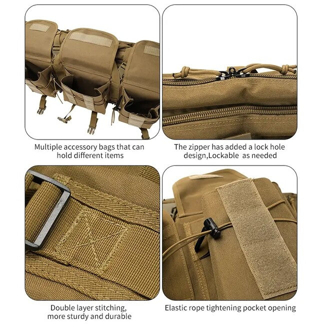 DRAGOWA Tactical Falcon torba za oružje, crna