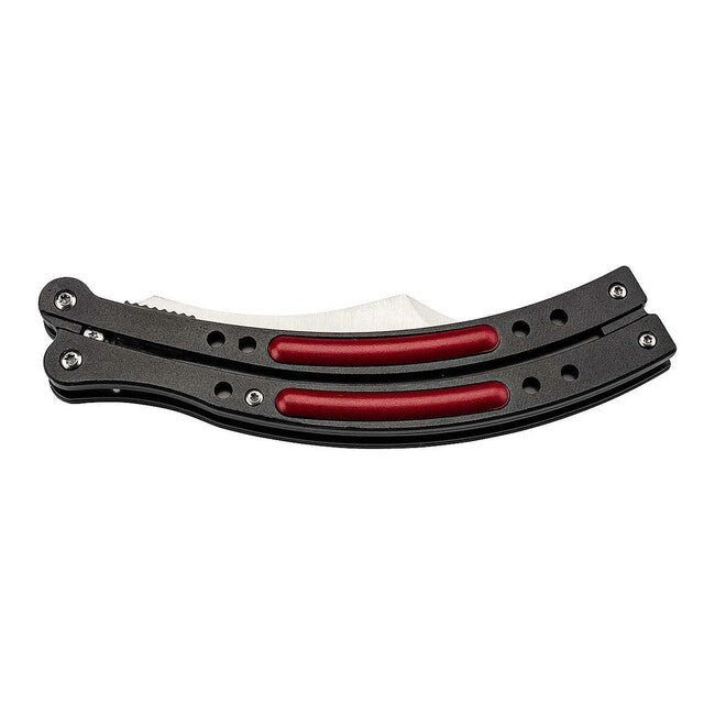Herbertz džepni nož aluminij, crno-crveni, 10,5cm