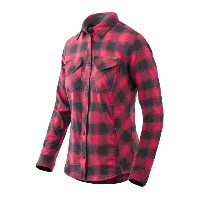 Helikon-Tex Marigold košulja ženska, Coral Crimson Checkered