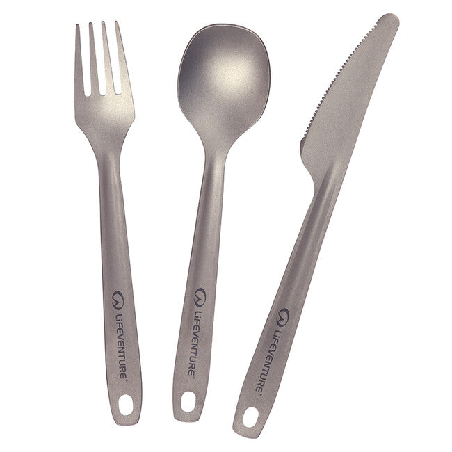 Lifeventure titanijski set pribora