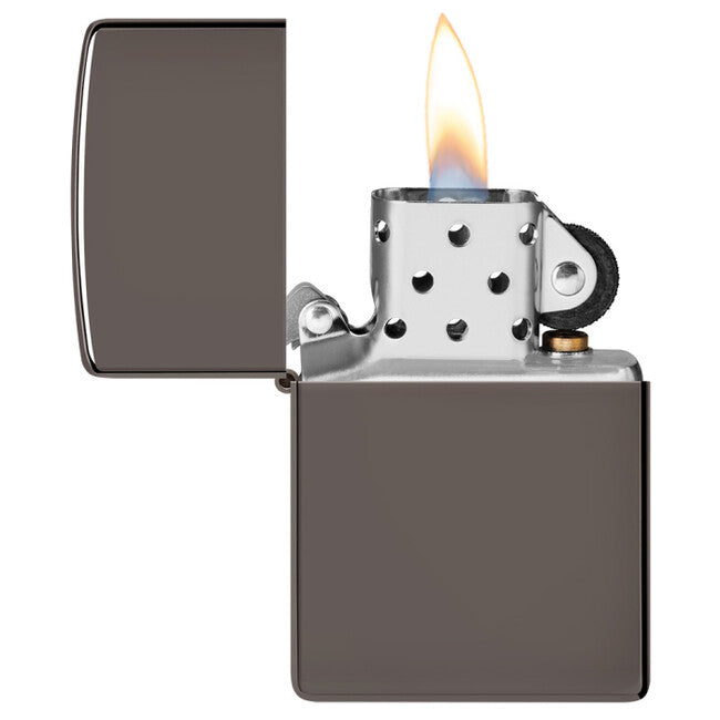 Zippo benzinski upaljač, black ice