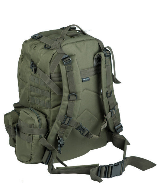 Mil-Tec DEFENSE MODULAR ruksak s pojasnom torbicom, maslinasto zeleni