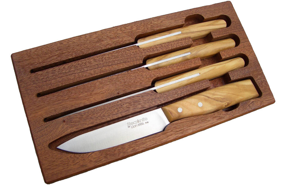 Lionsteel 9001S UL nož set 4 noževa za meso