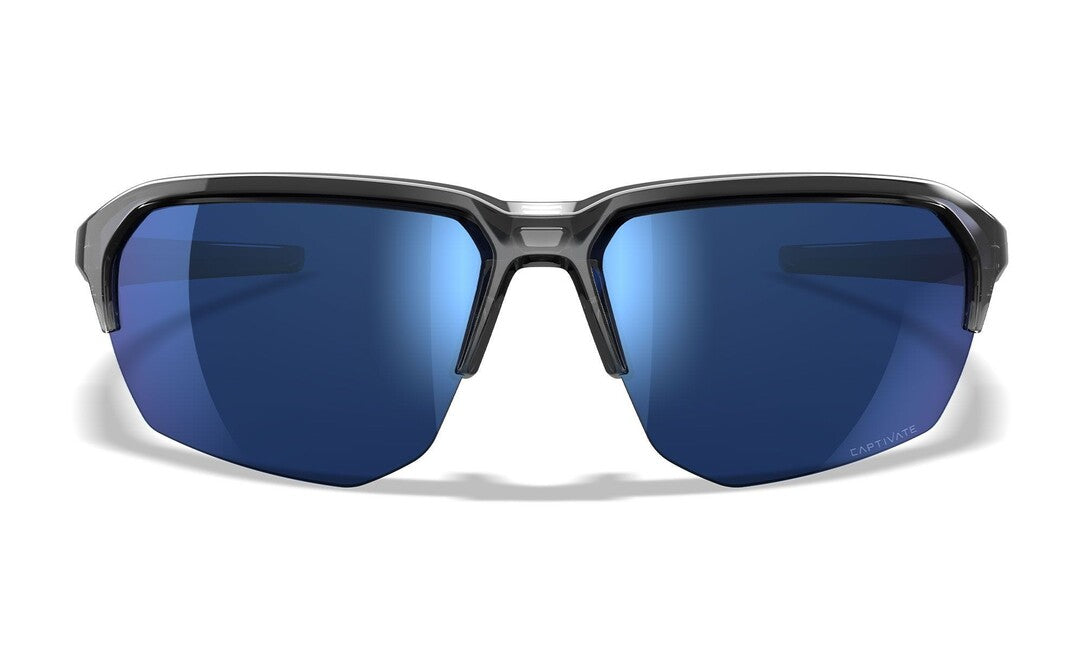 Wiley X Jakl sunčane naočale Captivate Polarized Blue Mirror/Gloss Crystal Grey