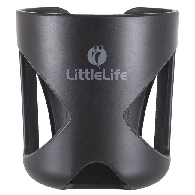 LittleLife držač za bocu ili čašu za kolica, crni