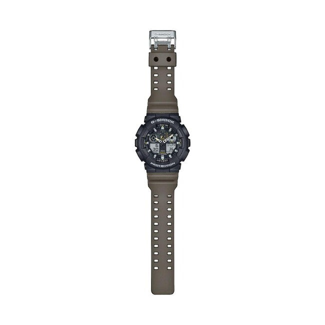 Casio G-Shock GA-100TU-1A3ER sat, crni/smeđi