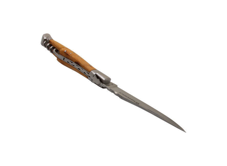 Laguiole DUB073 džepni nož ugljični čelik vadičep ručka od borovice, oštrica 12cm