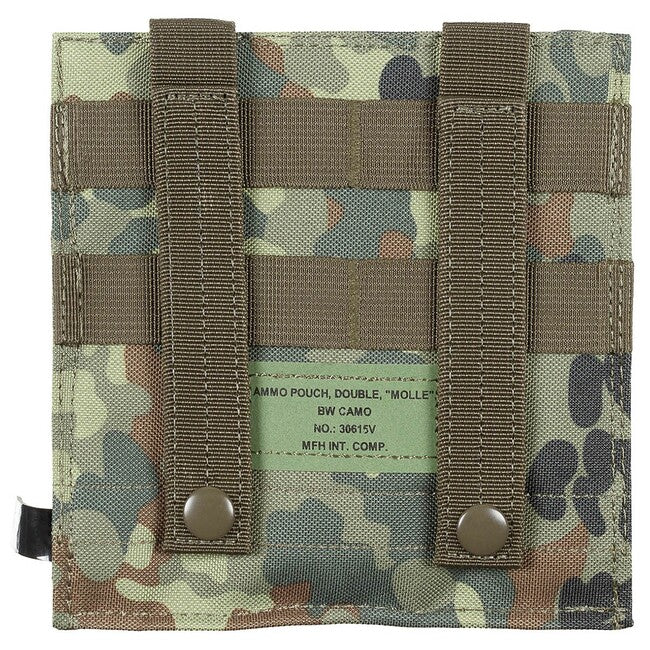 MFH double MOLLE torba, BW camo