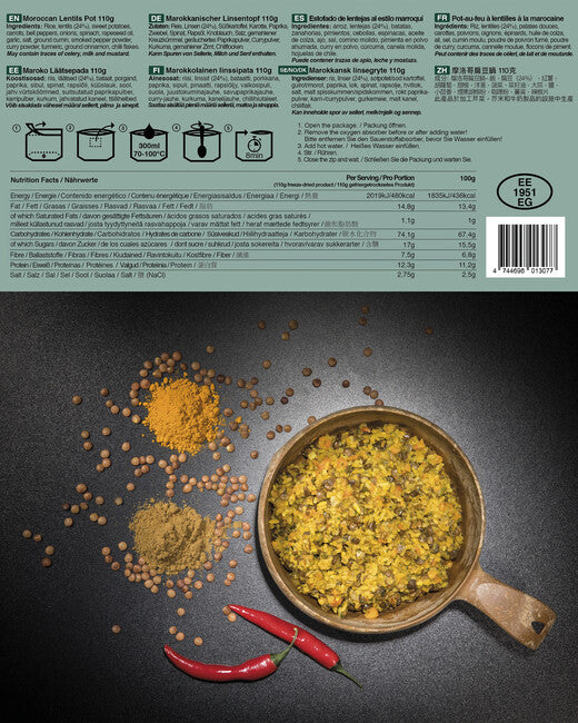 TACTICAL FOODPACK® marokanska leća