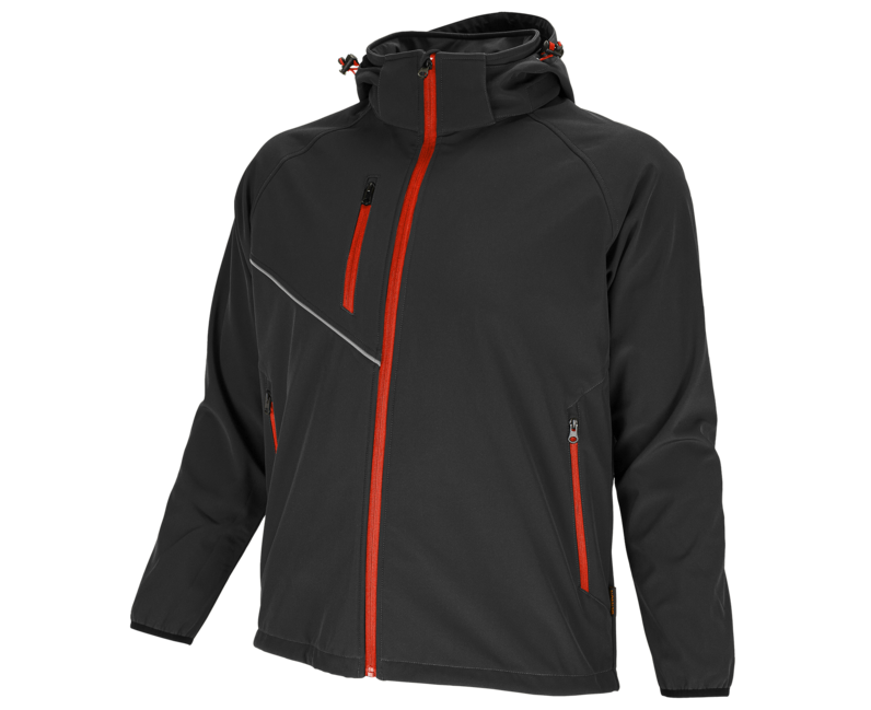 BENNON FORCE softshell jakna, crna/crvena