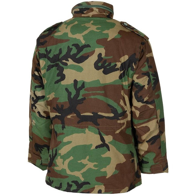 MFH M68 američka terenska jakna s odvojivom prošivenom podstavom, woodland