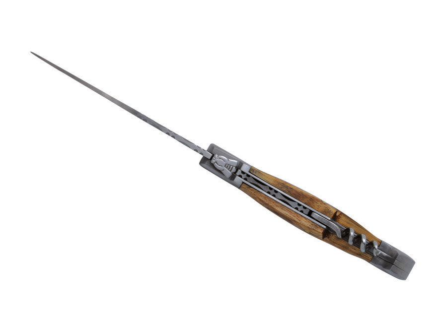Laguiole DUB040 džepni nož, oštrica 12cm, čelik 420, ručka od drva zebrawood
