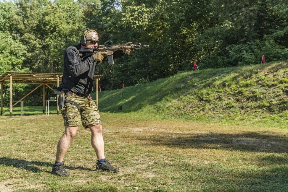 Helikon-Tex Flex 8,5" gradske taktičke kratke hlače NyCo Ripstop, MultiCam