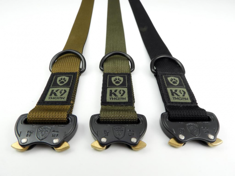 K9 Thorn Cobra-One ogrlica 25 mm, maslinasta