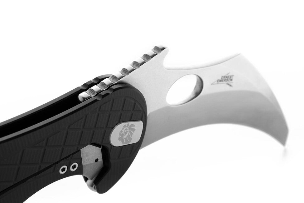 Lionsteel L.E. ONE 1 A BS nož tipa KARAMBIT Black/stone washed razvijen u suradnji Emerson Design