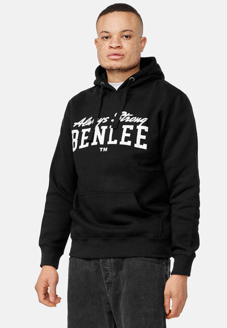 Benlee Hood Strong muški pulover s kapuljačom, crni