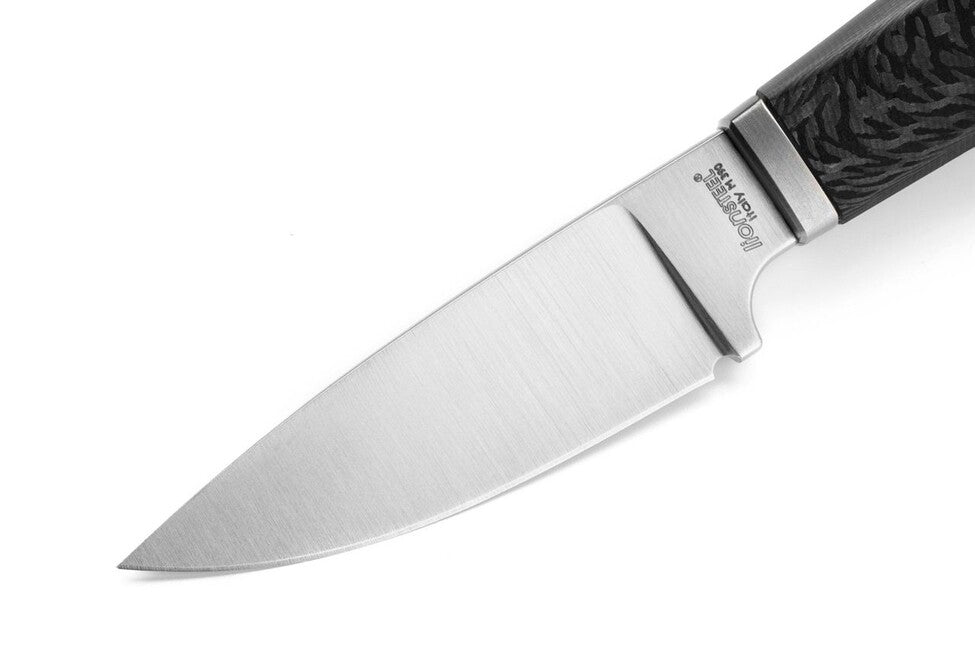 Lionsteel WILLY WL1 nož s fiksnom oštricom s ručkom od ugljičnog vlakna CF