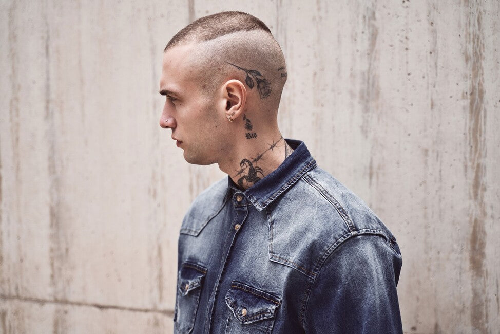 Brandit Riley denim košulja, siva
