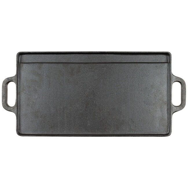 Fox Outdoor tava za roštilj od lijevanog željeza, cca 50 x 23 x 1,5 cm
