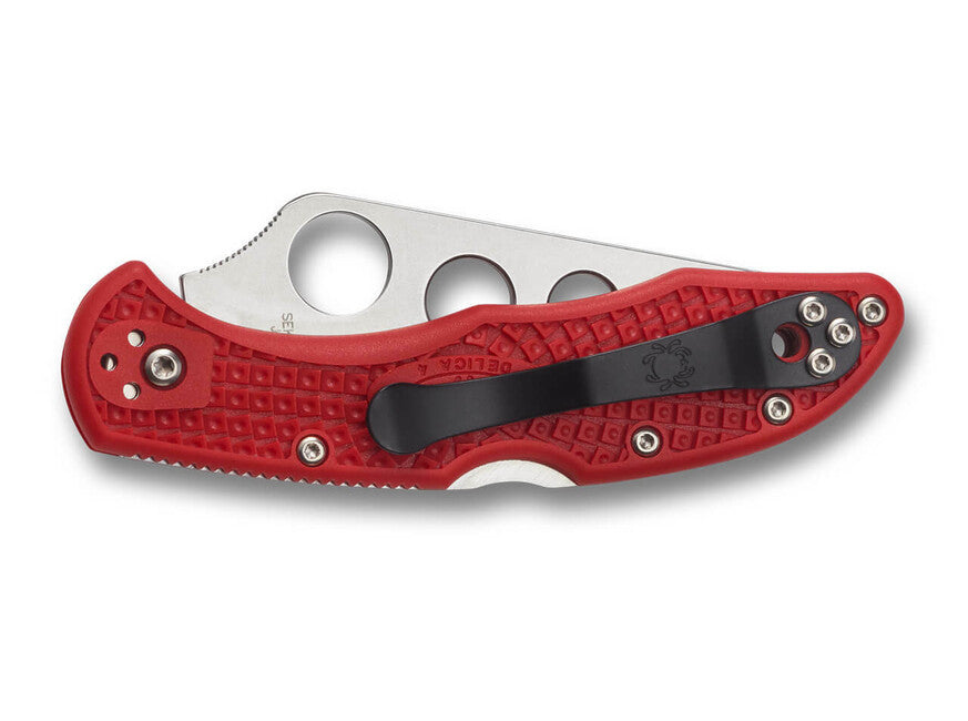 Spyderco Delica 4 Lightweight Trainer trening nož, crveni