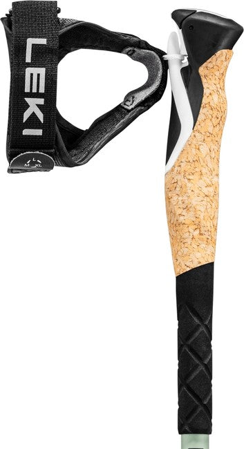LEKI Cross Hike Carbon treking palice, envy zelena-bijela-crna, 100 - 135 cm