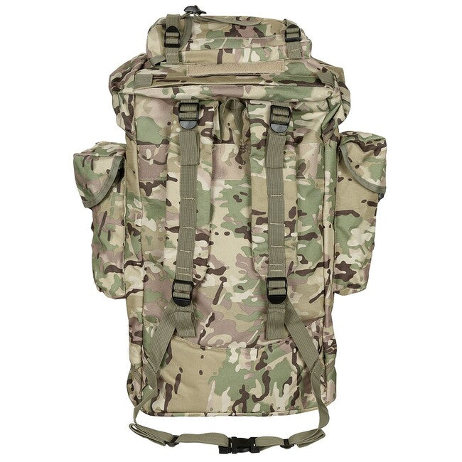 MFH MOLLE ruksak 65L, aluminijska šipka, op.-camo