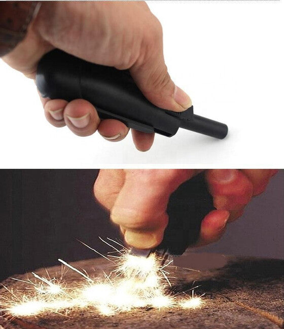 WARAGOD Survive teleskopsko kresivo magnezijsko s pištaljkom