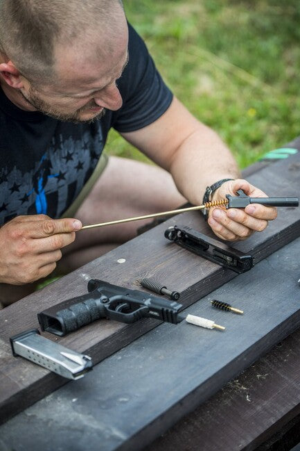 Helikon-Tex set za čišćenje oružja .40 / 10 mm bakreni, crni
