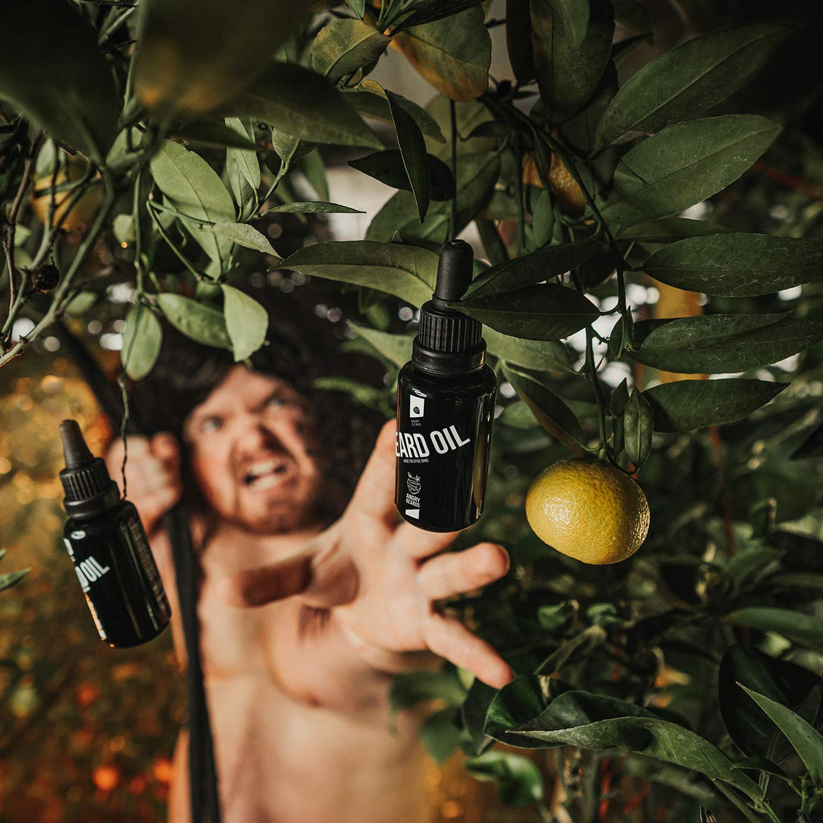 Angry Beards Bobby Citrus olej na bradu a fúzy, 30 ml