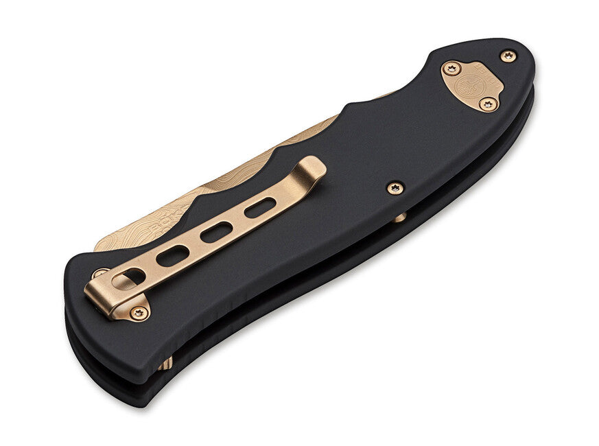 BÖKER® Leopard-Damast III nož 42 gold