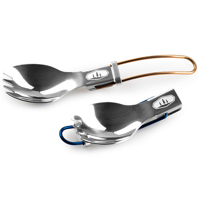 GSI Outdoors Glacier Folding Spork sklopiva žlica-vilica, narančasta