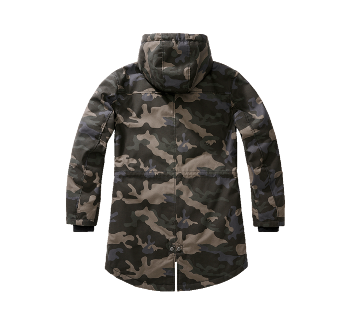 Brandit Marsh Lake teddyparka, dark camo