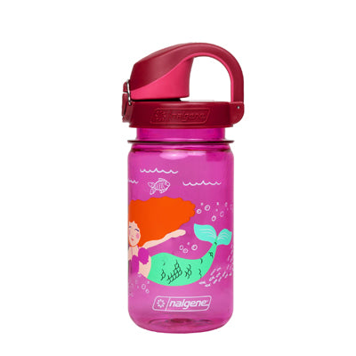 Nalgene Grip-n-Gulp Sustain dječja boca za vodu, pink mermaid, 0,35 L