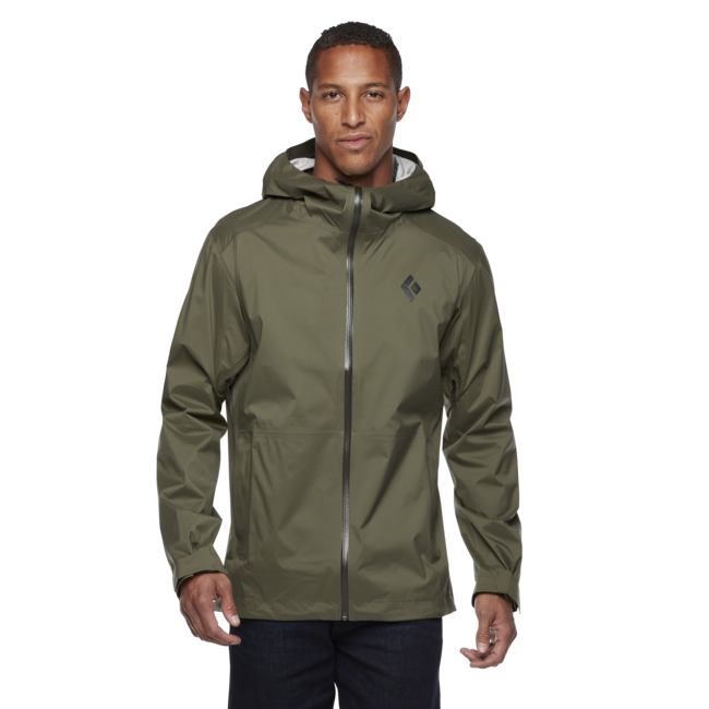 Black Diamond Stormline Stretch Rain Shell nepromočiva muška jakna, tundra